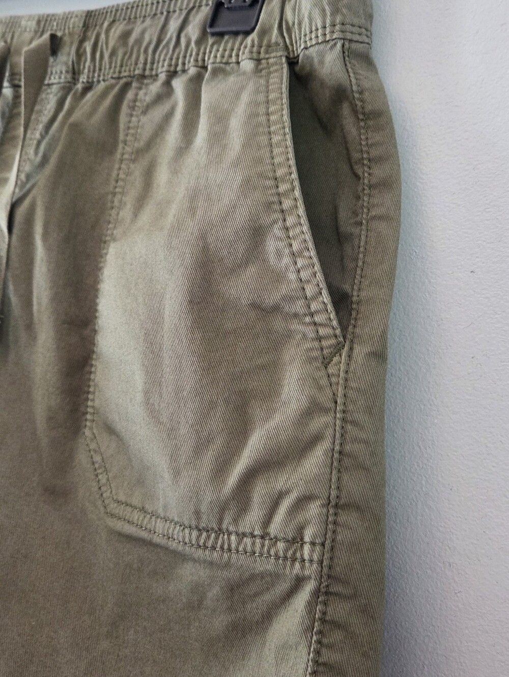 The North Face Pull-On Olive Green Drawstring Shorts Size S - Picture 6 of 9